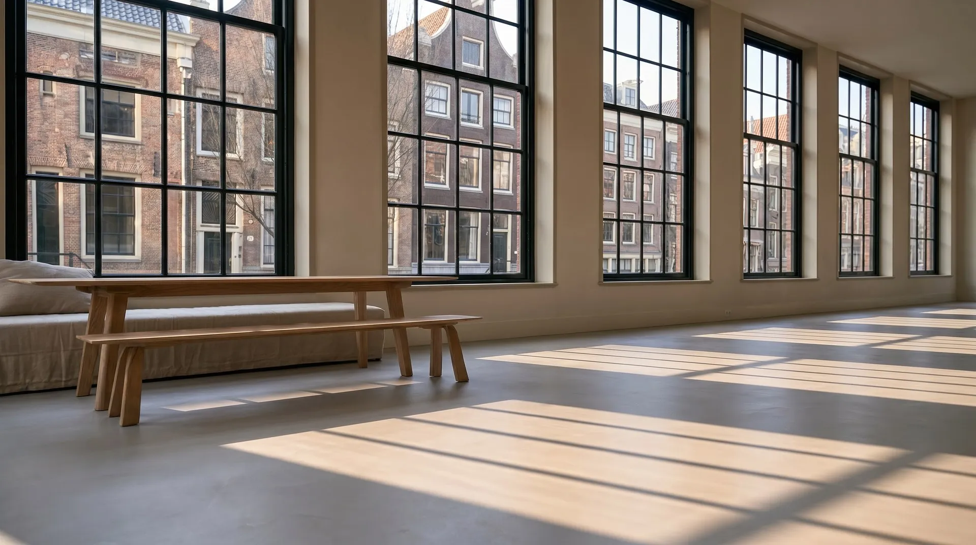 Microcement vloer in Haarlem
