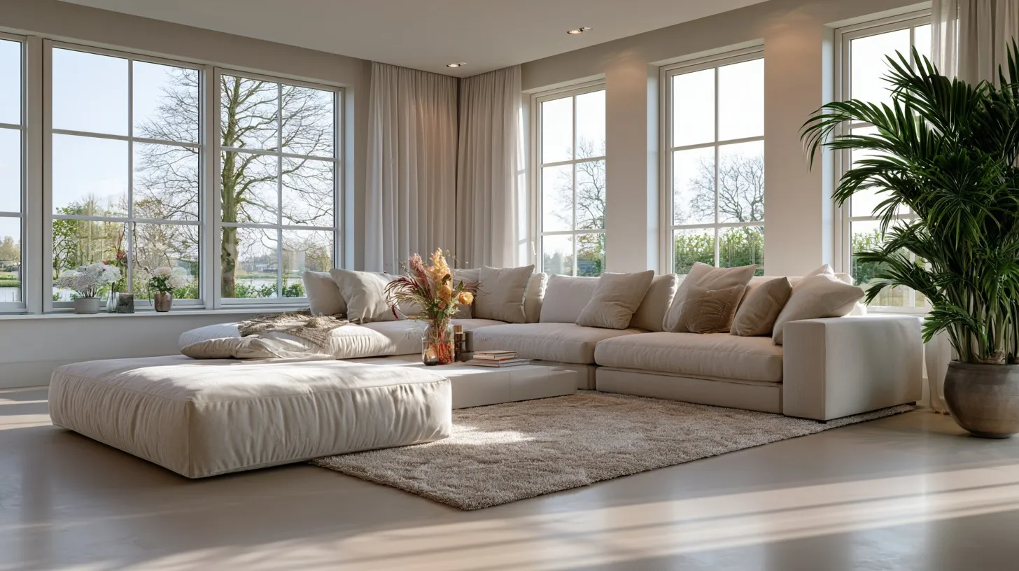 Microcement vloer in Laren