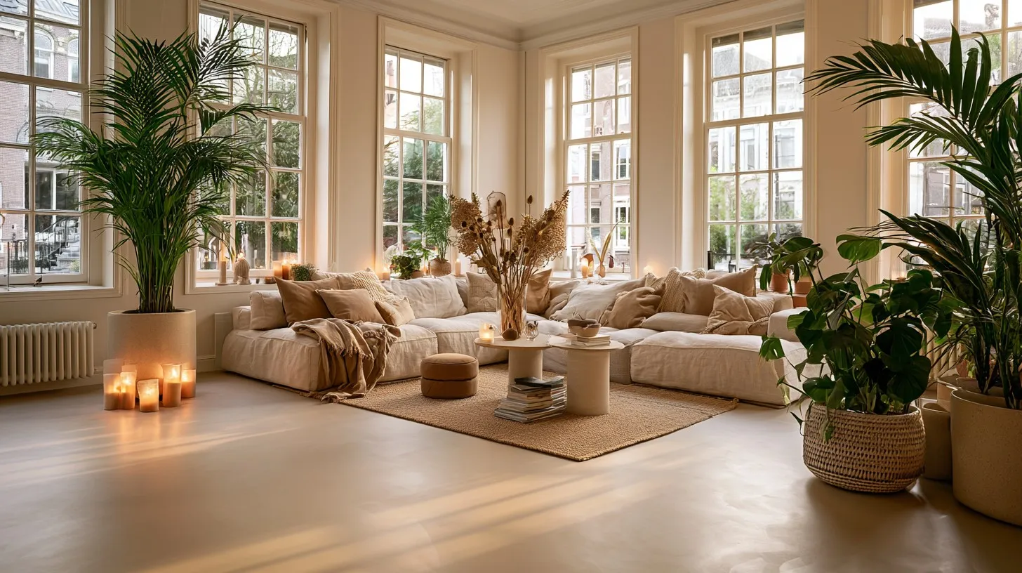 Microcement vloer in Naarden