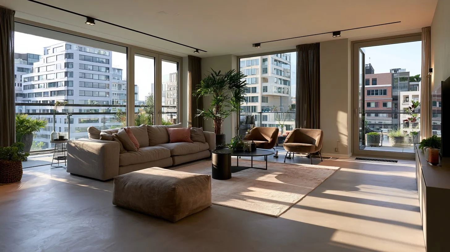 Microcement vloer in Rotterdam