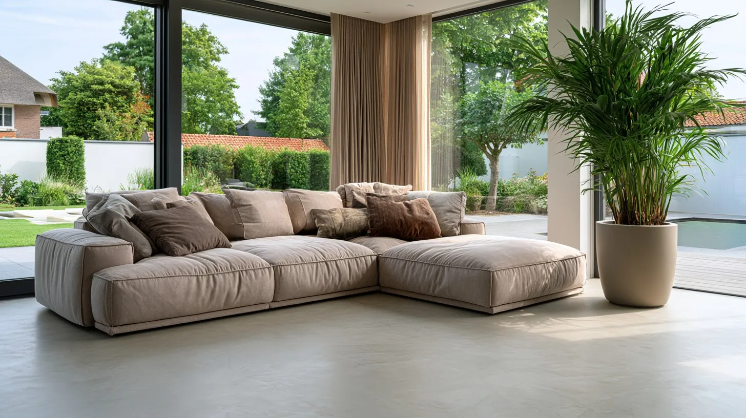 Microcement vloer in Zeist