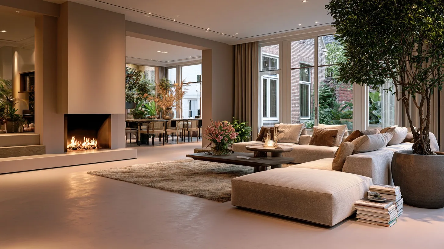 Microcement vloer — microcement vs beton cire